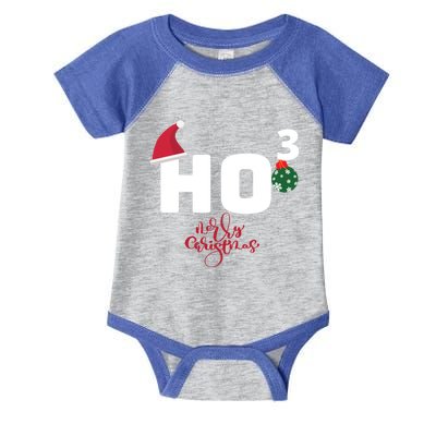 Ho Ho Ho Merry Christmas Ho3 Funny Gift Infant Baby Jersey Bodysuit