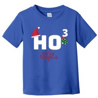 Ho Ho Ho Merry Christmas Ho3 Funny Gift Toddler T-Shirt