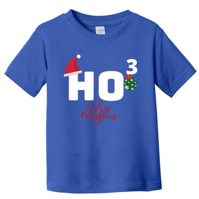 Ho Ho Ho Merry Christmas Ho3 Funny Gift Toddler T-Shirt