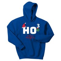 Ho Ho Ho Merry Christmas Ho3 Funny Gift Kids Hoodie