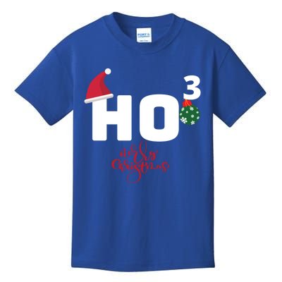 Ho Ho Ho Merry Christmas Ho3 Funny Gift Kids T-Shirt