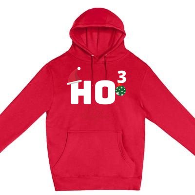 Ho Ho Ho Merry Christmas Ho3 Funny Gift Premium Pullover Hoodie