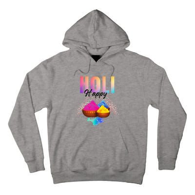 Happy Holi Tall Hoodie