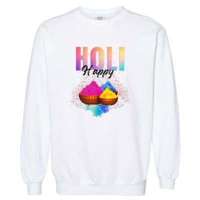 Happy Holi Garment-Dyed Sweatshirt