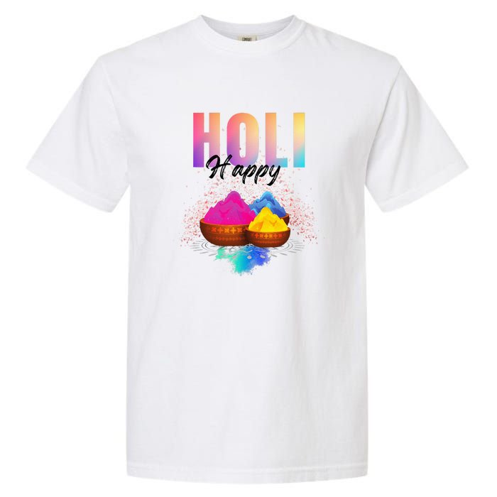 Happy Holi Garment-Dyed Heavyweight T-Shirt