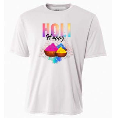 Happy Holi Cooling Performance Crew T-Shirt