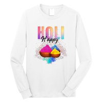 Happy Holi Long Sleeve Shirt