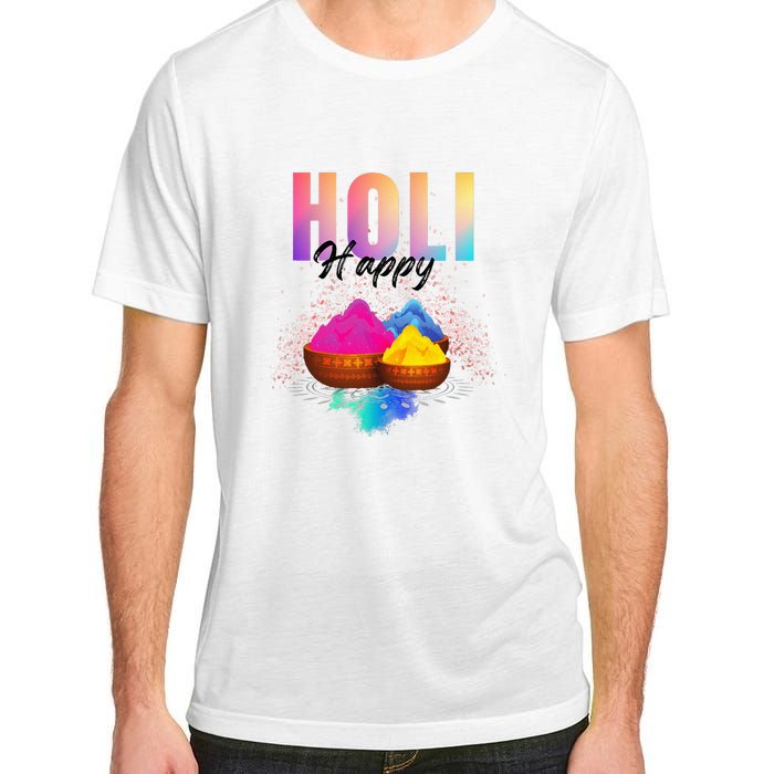 Happy Holi Adult ChromaSoft Performance T-Shirt