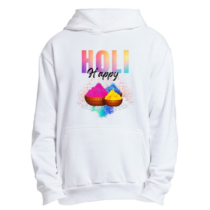 Happy Holi Urban Pullover Hoodie