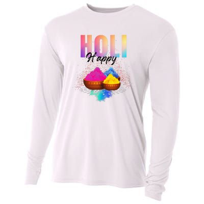 Happy Holi Cooling Performance Long Sleeve Crew