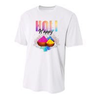 Happy Holi Performance Sprint T-Shirt