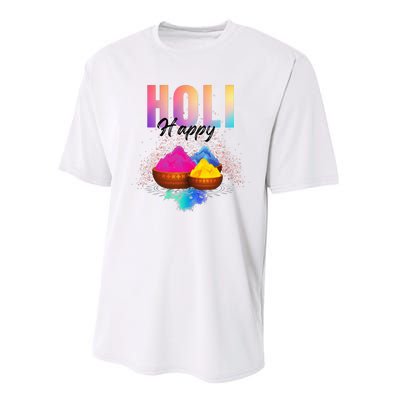 Happy Holi Performance Sprint T-Shirt