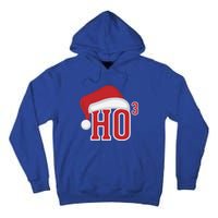 Ho Ho Ho X 3 Third Power Funny Christmas Holiday Gift Tall Hoodie