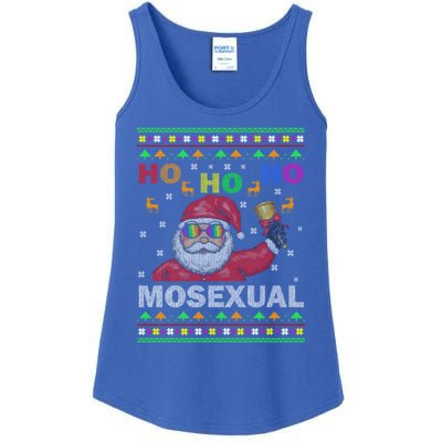 Ho Ho Homosexual Christmas Santa Holiday Pride Pyjama Gift Ladies Essential Tank