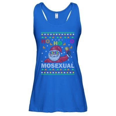 Ho Ho Homosexual Christmas Santa Holiday Pride Pyjama Gift Ladies Essential Flowy Tank