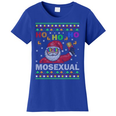 Ho Ho Homosexual Christmas Santa Holiday Pride Pyjama Gift Women's T-Shirt