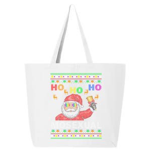 Ho Ho Homosexual Christmas Santa Holiday Pride Pyjama Gift 25L Jumbo Tote