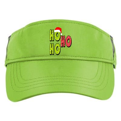 Ho Ho Ho Merry Christmas Festive Adult Drive Performance Visor