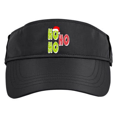 Ho Ho Ho Merry Christmas Festive Adult Drive Performance Visor