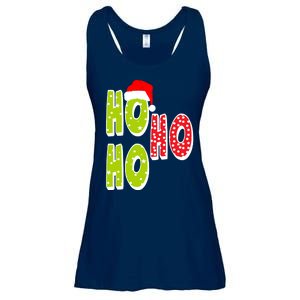 Ho Ho Ho Merry Christmas Festive Ladies Essential Flowy Tank