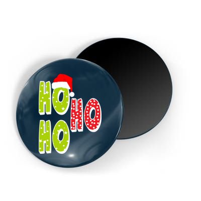 Ho Ho Ho Merry Christmas Festive Magnet