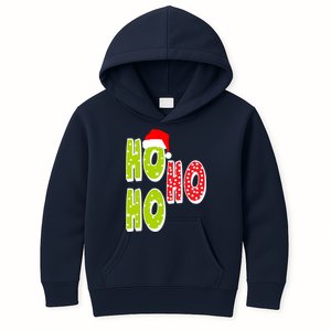 Ho Ho Ho Merry Christmas Festive Kids Hoodie