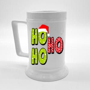 Ho Ho Ho Merry Christmas Festive Beer Stein