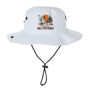 Happy Hallothanksmas Halloween Thanksgiving Christmas Autumn Legacy Cool Fit Booney Bucket Hat