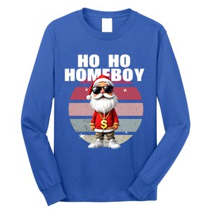 Ho Ho Home Ugly Christmas Cool Gift Long Sleeve Shirt