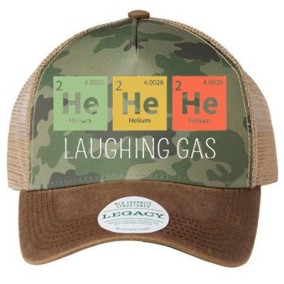 He He He Helium Laughing Gas Funny Chemistry Elements Legacy Tie Dye Trucker Hat