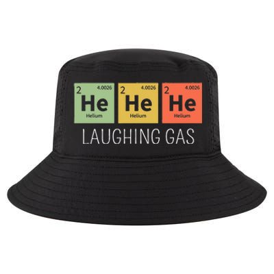 He He He Helium Laughing Gas Funny Chemistry Elements Cool Comfort Performance Bucket Hat