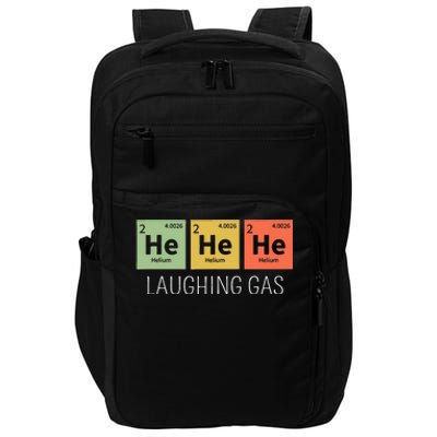 He He He Helium Laughing Gas Funny Chemistry Elements Impact Tech Backpack