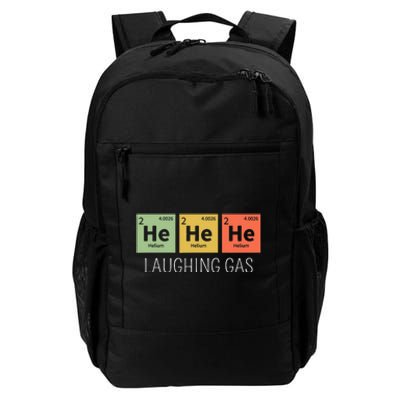 He He He Helium Laughing Gas Funny Chemistry Elements Daily Commute Backpack