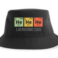 He He He Helium Laughing Gas Funny Chemistry Elements Sustainable Bucket Hat