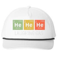 He He He Helium Laughing Gas Funny Chemistry Elements Snapback Five-Panel Rope Hat