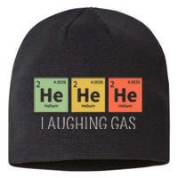 He He He Helium Laughing Gas Funny Chemistry Elements Sustainable Beanie