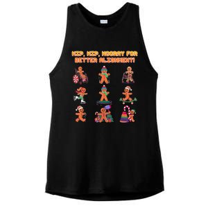 Hip Hip Hooray For Better Alignment Chiropractor Ladies PosiCharge Tri-Blend Wicking Tank