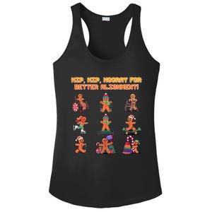 Hip Hip Hooray For Better Alignment Chiropractor Ladies PosiCharge Competitor Racerback Tank