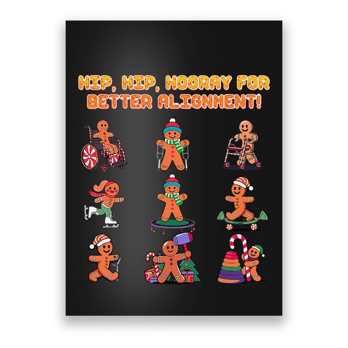 Hip Hip Hooray For Better Alignment Chiropractor Poster