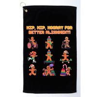 Hip Hip Hooray For Better Alignment Chiropractor Golf Towel
