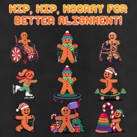 Hip Hip Hooray For Better Alignment Chiropractor Golf Towel