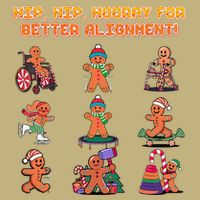 Hip Hip Hooray For Better Alignment Chiropractor Long Sleeve Shirt