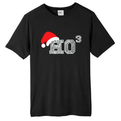 Ho Ho Ho X 3 Third Power Funny Christmas Holiday Humor Tall Fusion ChromaSoft Performance T-Shirt