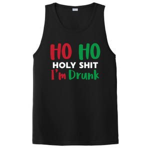 Ho Ho Ho Holy Im Drunk Funny Christmas Ing Attire Cool Gift PosiCharge Competitor Tank