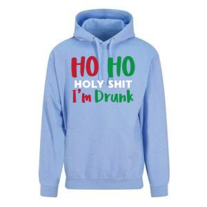 Ho Ho Ho Holy Im Drunk Funny Christmas Ing Attire Cool Gift Unisex Surf Hoodie