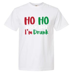 Ho Ho Ho Holy Im Drunk Funny Christmas Ing Attire Cool Gift Garment-Dyed Heavyweight T-Shirt