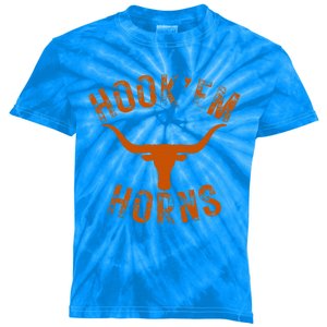 Hookem Horns Kids Tie-Dye T-Shirt