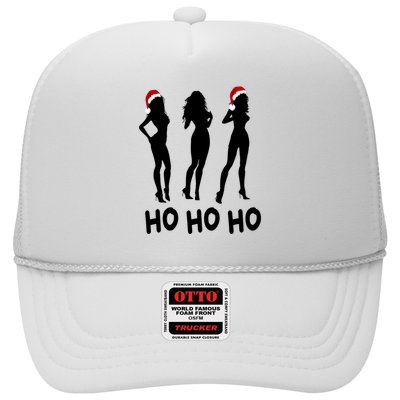 Ho Ho Ho Female Funny Santa Trucker Hat