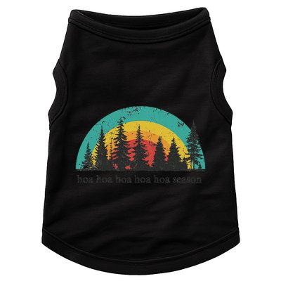 Hoa Hoa Hoa Hoa Hoa Cozy Season Twilight Lover Pine Forest Doggie Tank