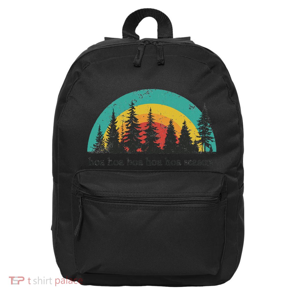 Hoa Hoa Hoa Hoa Hoa Cozy Season Twilight Lover Pine Forest 16 in Basic Backpack